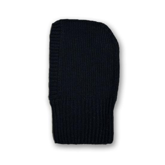 

Женская зимняя шапка-балаклава, толстая теплая трикотажная высокоэластичная ветрозащитная велосипедная шапка-ушанка чёрный