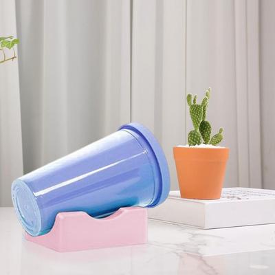 Silikonbecherablage Bastelbecherhalter Bastler-Essentials Silikonbecherhalter-Set Vinylaufkleber anbringen Flaschen Tassen Gläser