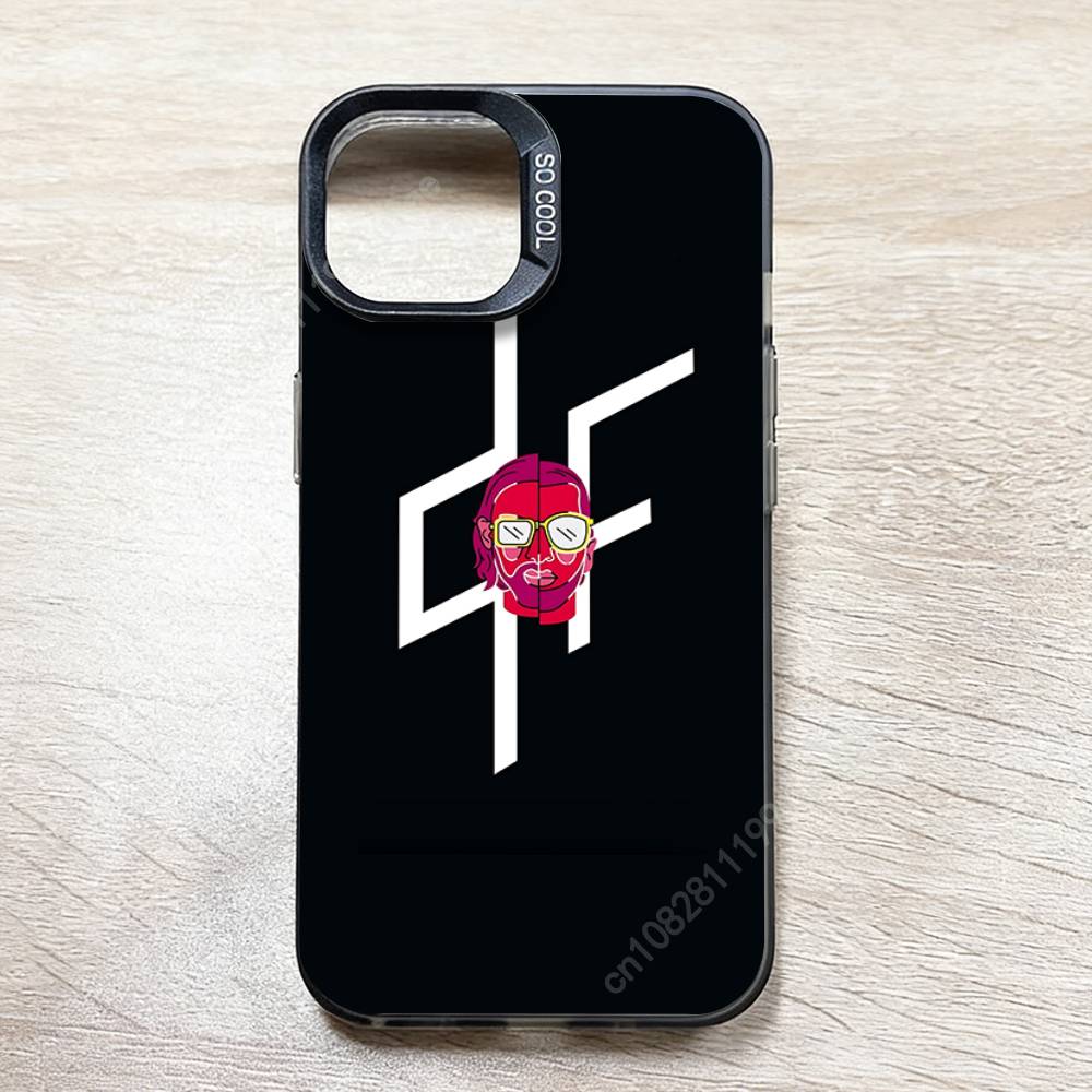 Cool Rapper P-PNL Q-QLF Phone Case for iPhone 17 16 15 Pro Plus 14 13 Max Mini 12 11 X XS Air TPU Bumper