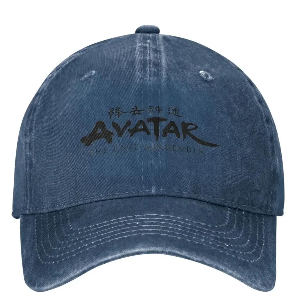 Avatar The Last Airbender Baseball Cap Merch Vintage Distressed Washed Dad Hat Unisex Style Workouts Hats