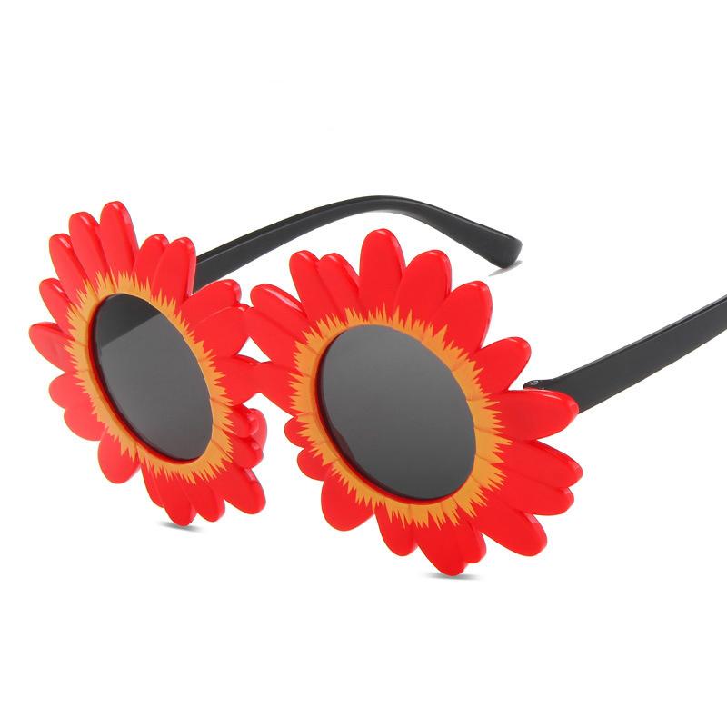 Kids Daisy Flower Sunglasses UV400 Protection Summer Beach Shades for Girls Baby Outdoor Eyewear