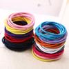 Korean Double-Strand Thin Rubber Band Hair Ties - Small Accessories