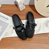 Summer new hollow sandals women's fashion outer wear high-end rear hollow muller shoes women's mesh breathable flats