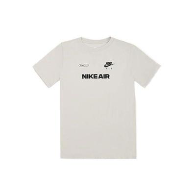 Letter Print Round Neck Casual Comfortable Short Sleeve T-Shirt Kids Tops White DO1813-072