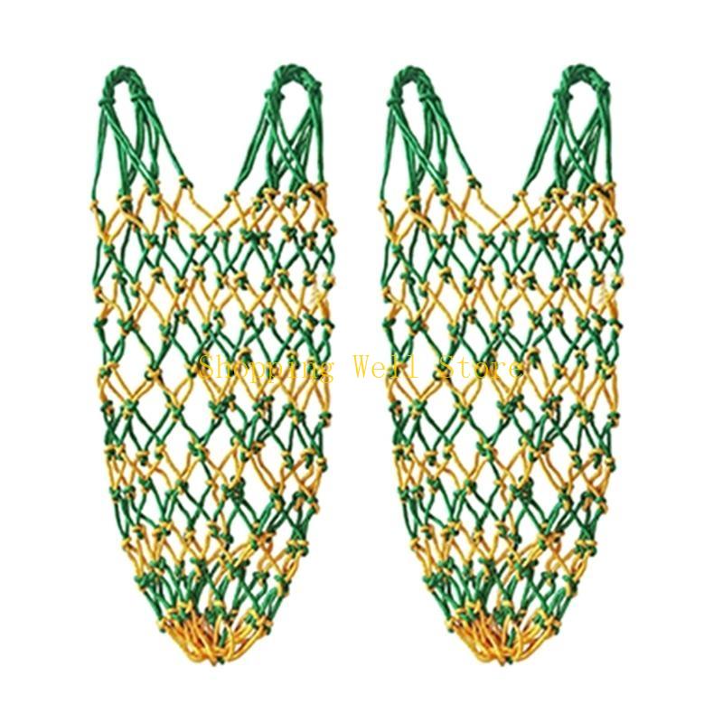 

KX4B Pet Hays Pouches Carry Bag Horse Goat Alpacas Easily Hanging Bag Hays Sacks