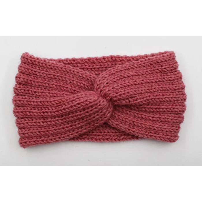 Winter Warmer Ear Knitted Headband Turban For Lady Women Elastic Wool Hairband Wide Stretch Headwear Headwrap Hair Accessories