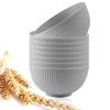 8Pcs/Set Wheat Straw Bowls Round Household Rice Salad Bowls Eco-Friendly Unbreakable Kids Wheat Straw Bowls Set Small Bowl