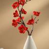 Artificial Plum Blossom Decorative Photo Props Faux Silk Flower Wedding Artificial Bouquet for Office
