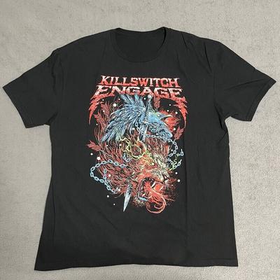 Killswitch Engage Herbsttour Unisex Baumwoll-T-Shirt Alle Größen DI594 Unisex T-Shirt