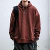 Men's American Retro Heavyweight Hoodie - New Autumn/Winter Trend, Loose Fit with Plus Velvet.