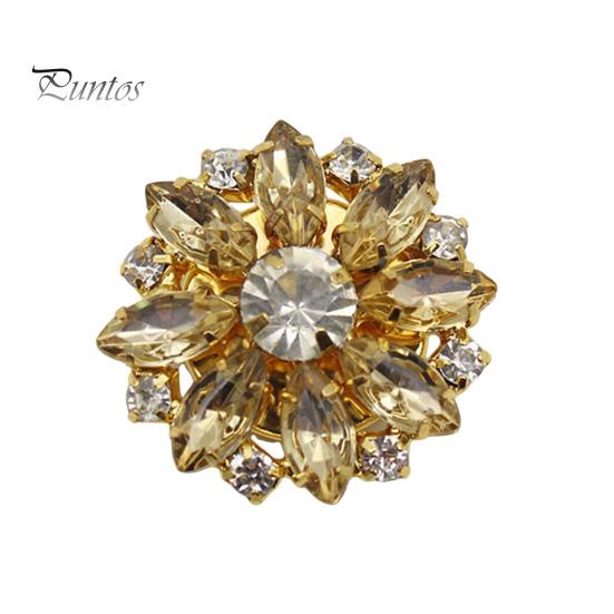 Knappetrekk Fargerike Rhinestone Mansjettknapper Avtagbar skjorte Knappeklemmer Smykker Tang Press Snap Suit Tux Tilbehør