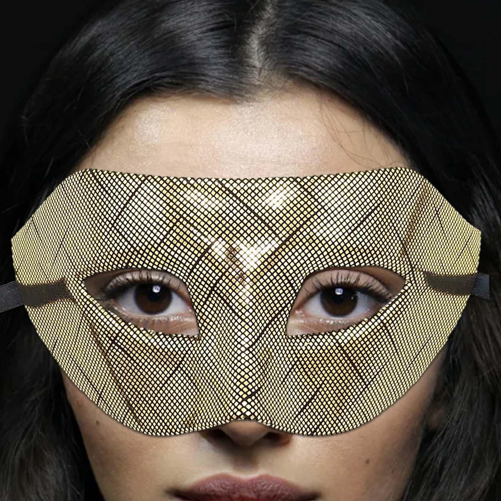 

Маскарадная маска Косплей Костюм Половина лица для Рождественского клуба Хэллоуин