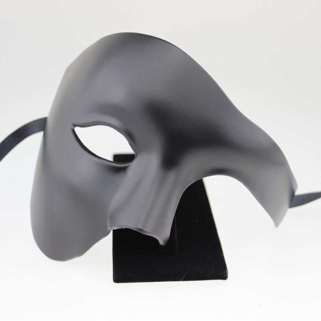Halloween Masquerade Phantom of the Opera Half Face Mask for Men and Women