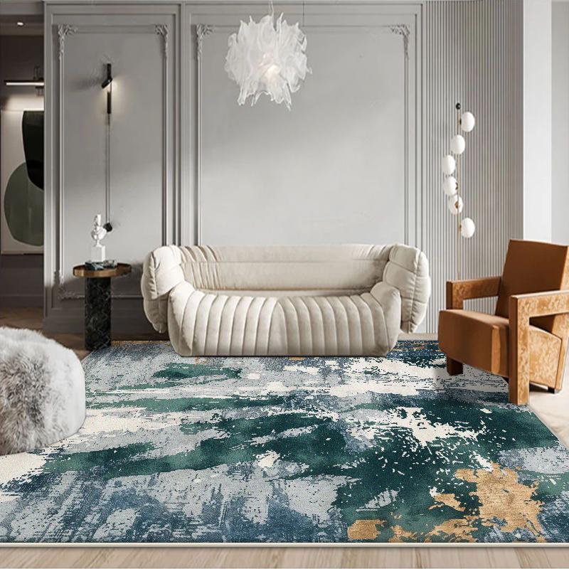 Modern Abstract Carpets for Living Room Decoration Light Luxury Rug 200x400 Large Bedroom Lounge Rugs Coffee Table Non-slip Mat