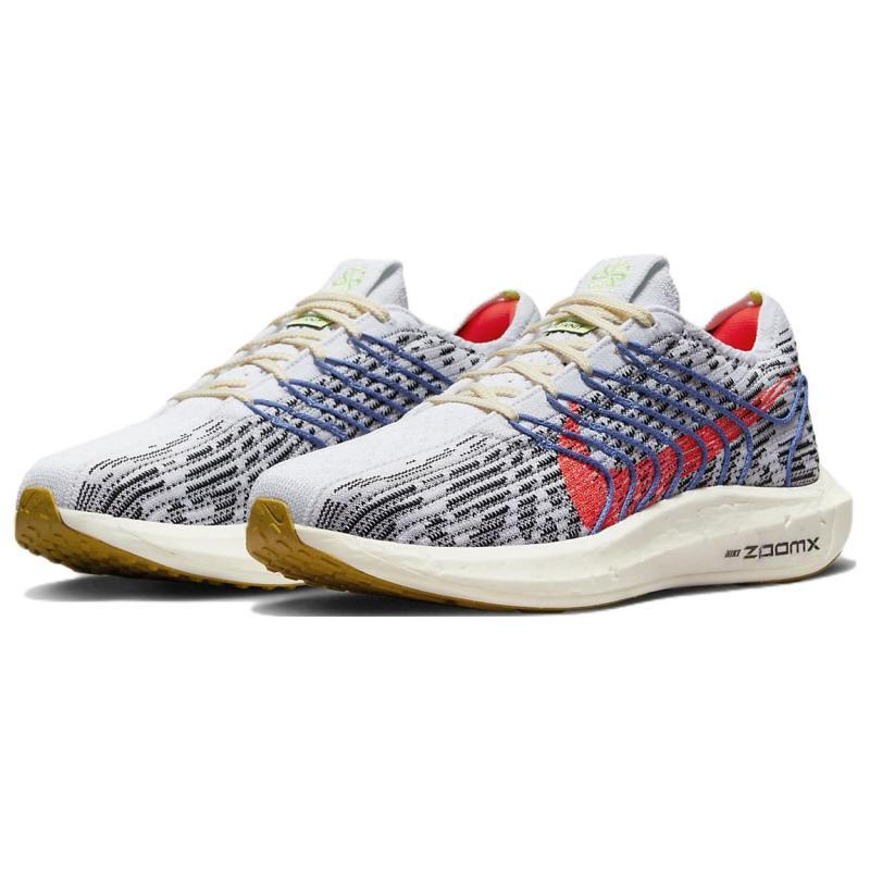Nike Pegasus Turbo Next Nature Pure Platinum Bright Crimson Women's Sneakers DM3414-002