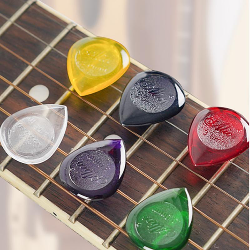 5/10/20pcs Guitar Paddles with Water Droplet Shape ABS Plectrums 1/2/3mm Electric Guitar Bass Pick Guitar Accessories TMZ
