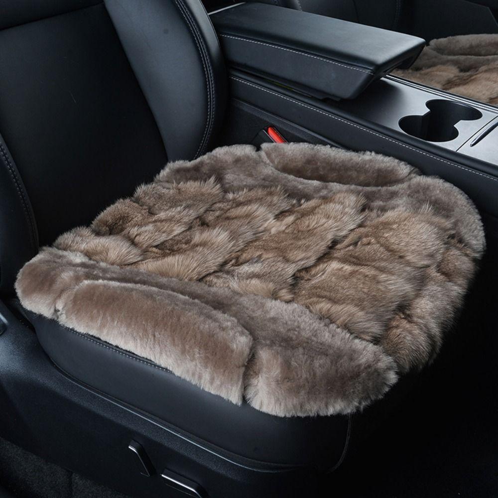 Breathable Plush Car Seat Covers Keep Warm Auto Seat Cushion Car Seat Protector Mat  Office