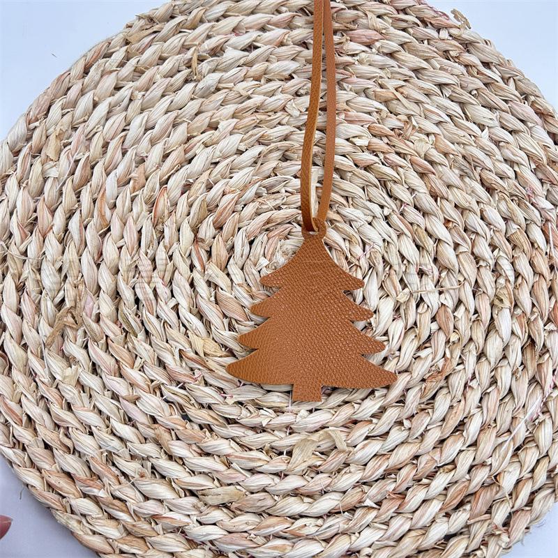 Personalized Christmas Tree Ornament Pendant & Car Key Lanyard