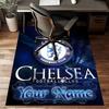 Custom C-Chelsea  Mat Personalized Name, Polyester Washable Indoor Entryway Rug, Gift for Christmas, Easter, Thanksgiving Day
