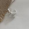 925 Sterling Silver Rings for Women Men Couple Minimalist Handmade Simple Bump Ring Party Jewelry Gift Prevent Allergy