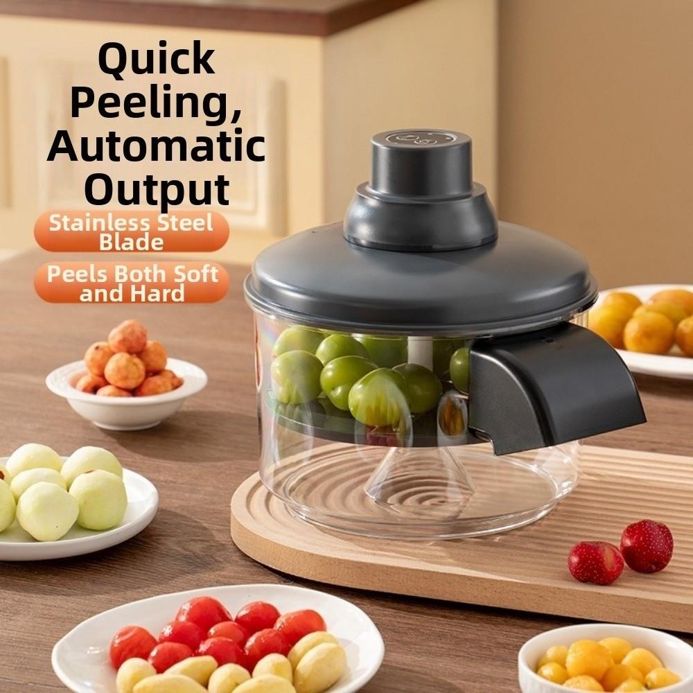 Efficient Peeling Electric Grape Peeling Machine Hands-Free Automatic/ Manual Manual Fruits Peeler Efficient Time-Saving