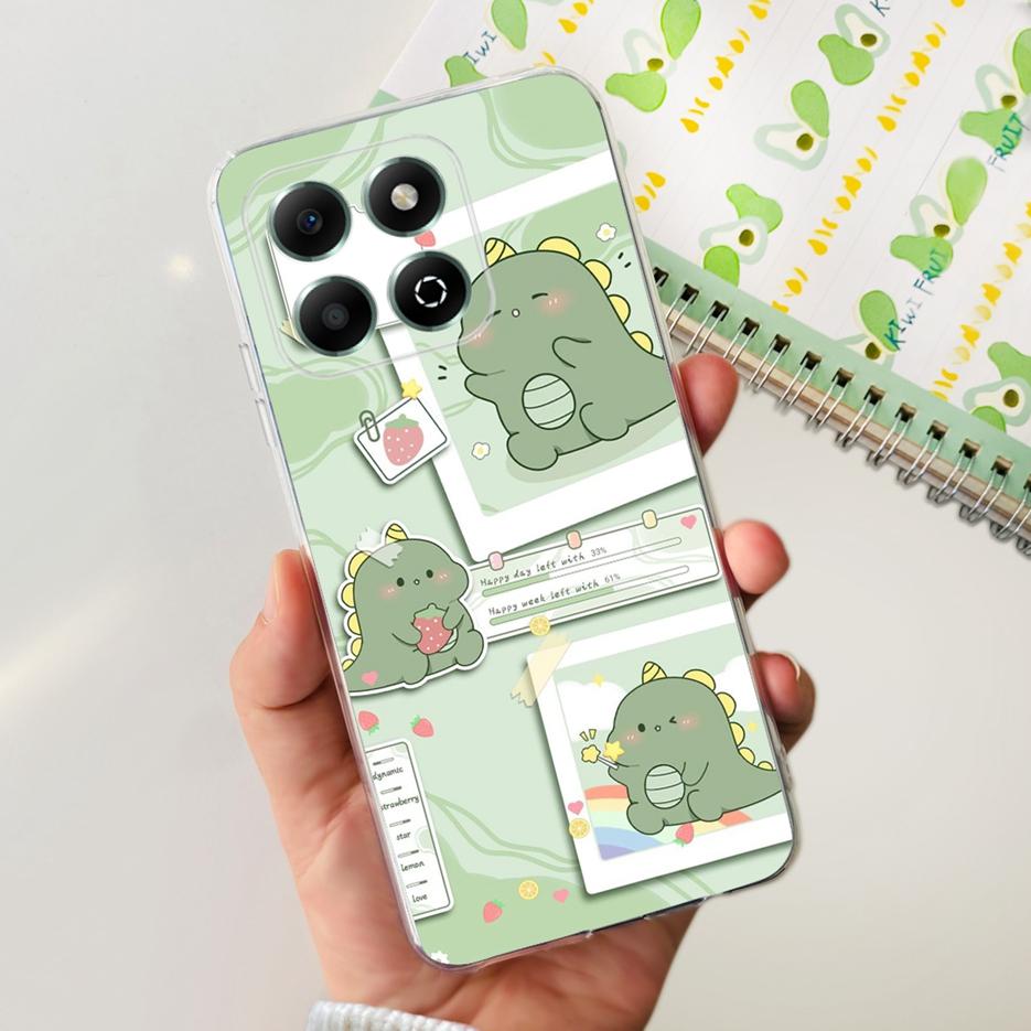 For Honor X6b Case JDY-LX1 JDY-LX2 Stylish Painted Cover Soft Silicone Shell For Honor X6b X 6b HonorX6b Phone Case 6.56'' Coque