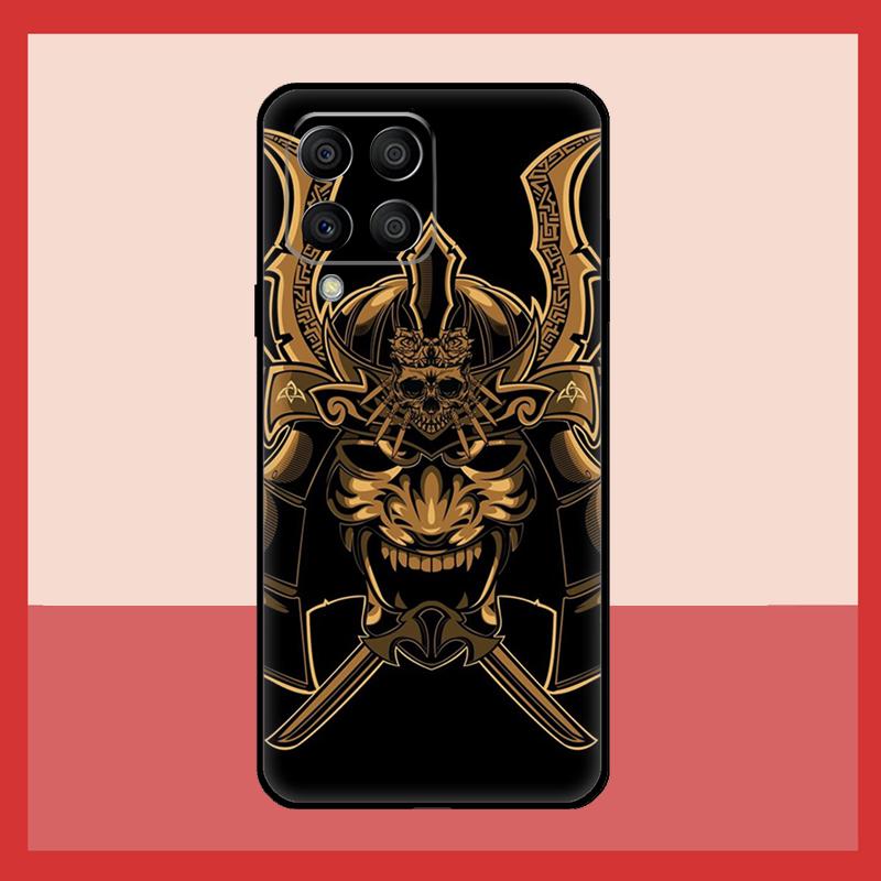 Samurai Mask Demon Case For Samsung Galaxy M56 M12 M06 M32 M52 M35 M55 M15 M11 M13 M14 M16 M36 M31 M53 M34 M54