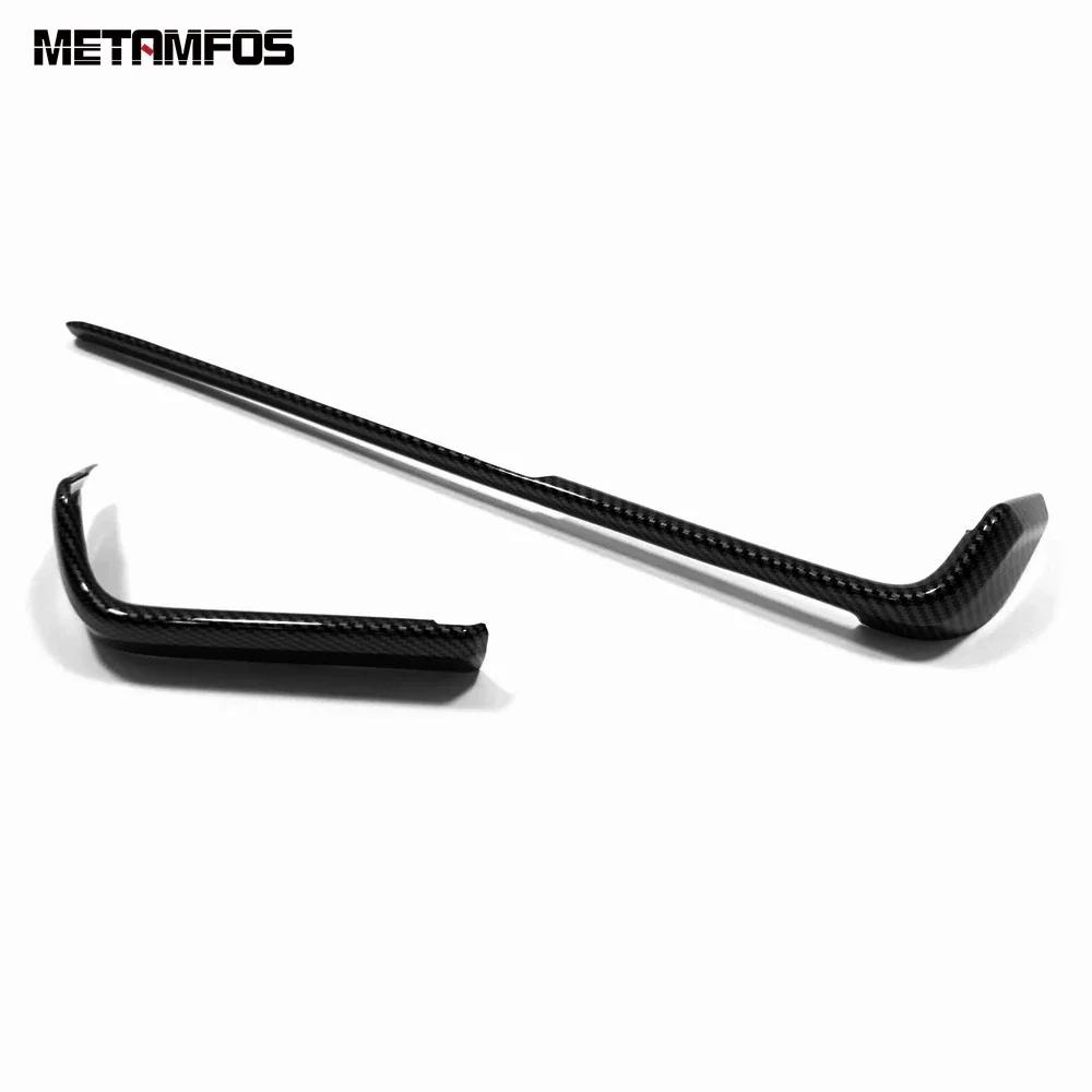 Center Console Dashboard Air Vent Outlet Cover Trim For Toyota Highlander Kluger XU70 - 2024 Carbon Fiber Accessories