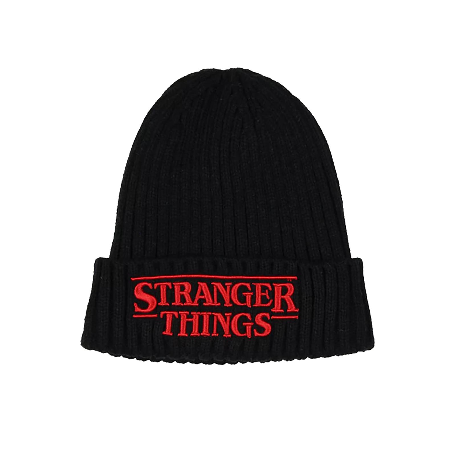 

3D Adult Knit Cuff Fleece Lined Winter Hat Cold Weather Cap Black One Size чёрный