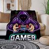 "Pro Gamer Hoodie: Lila Gaming-Sweatshirt für Gamer"Decke Flanell-Überwurfdecke für Sofa, Bett, Reisen, Camping, Büro, Couch, Stuhl, A