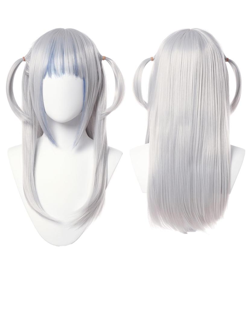 VTuber Cosplay Gawr Gura Cosplay Virtual YouTuber VTuber Shark Hololive [NOKIJP] Costume, Shark-chan Costume, Cosplay, Flat-chested Costume,