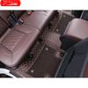 For GWM Haval H9 2017-2022 2021 Car Floor Mats Double Layer PU Leather Foot Pad Interior Floorliner Auto Accessories For LHD