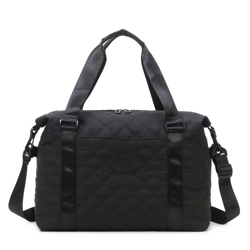 Dry and Wet Separation Exercise Training Fitness Yoga Bag for Short Trips, Multi-pocket Hand-held Pull-rod Travel Bag