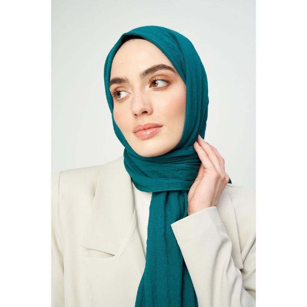 Kra-Baumwollschal Grüner Tee