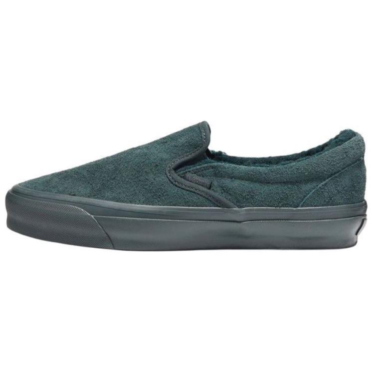 Vans Slip-On Series Comfortable Low-Top Skate Shoes Unisex Sneakers Green VN000CWA2LN1