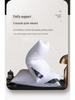 Hilton Hotel 48x74cm Pillow Pair with Pillowcases - High & Low Pillow Core, Non-Collapsing