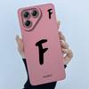 For Tecno Pova 7 4G LJ6 Covers Cases Lucky Simple Letter Couple Silicone Soft Matte Phone Housing for Techno Pova 7 4G Fundas