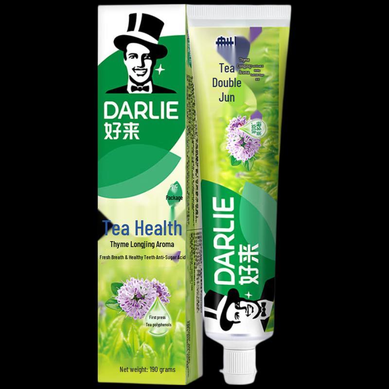 

Darlie Tea Tree & Thyme Fresh Breath Fluoride Toothpaste