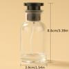 5 Stück 30ml Parfümflasche Zerstäuber Hochwertiges Glas Tragbar Reise Hochwertige Parfümflasche Leere Behälter