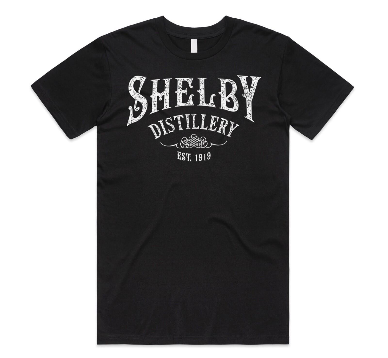 Shelby Distillery T-shirt Peaky TV Show Tom Men s Women s Vintage Rum XXL