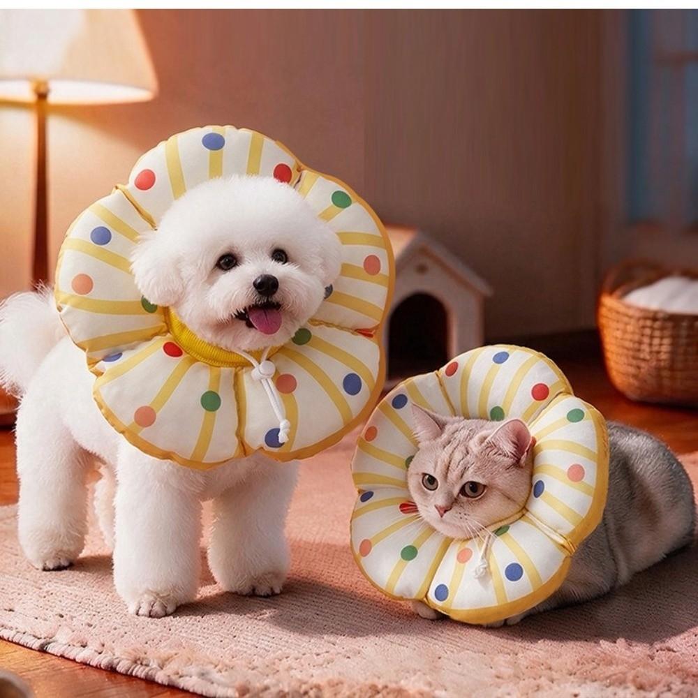 Breathable Pet Anti-Lick Collar Soft Cat Elizabeth Collar Postoperative Care