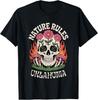 Nature Rules Vintage Skull Oklahoma T-Shirt