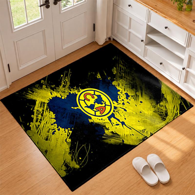 Club America Carpet Door Mat for Living Room or Bedroom Protective Mat Under Chair Office Decoration Christmas Gift Birthday Present