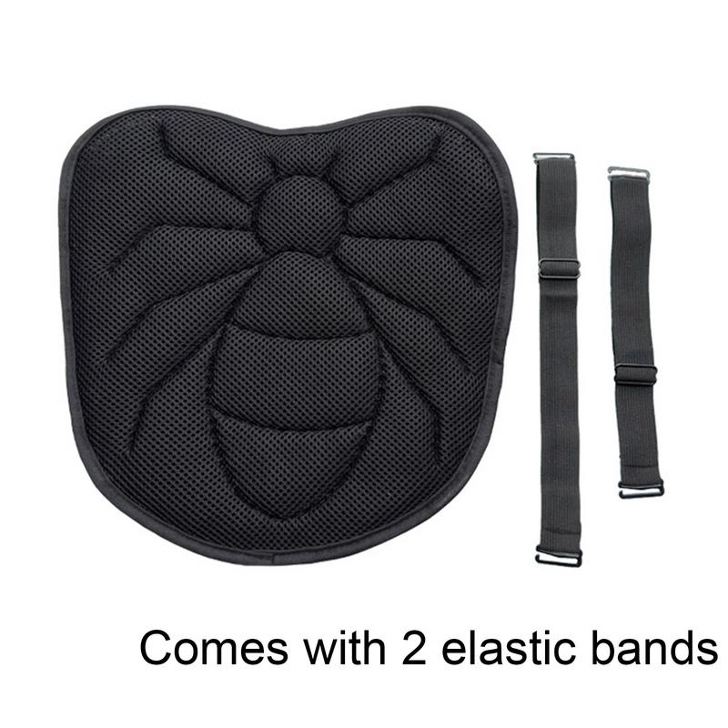 Motorcycle Seat Covers Anti-Slip Cushion Shock Absorption Dirt Bike Seat Cover For Women With 3D Mesh For Riders Riding Scooter