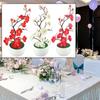 Artificial Plants Office Art Outdoor Blossom Plum Bonsai