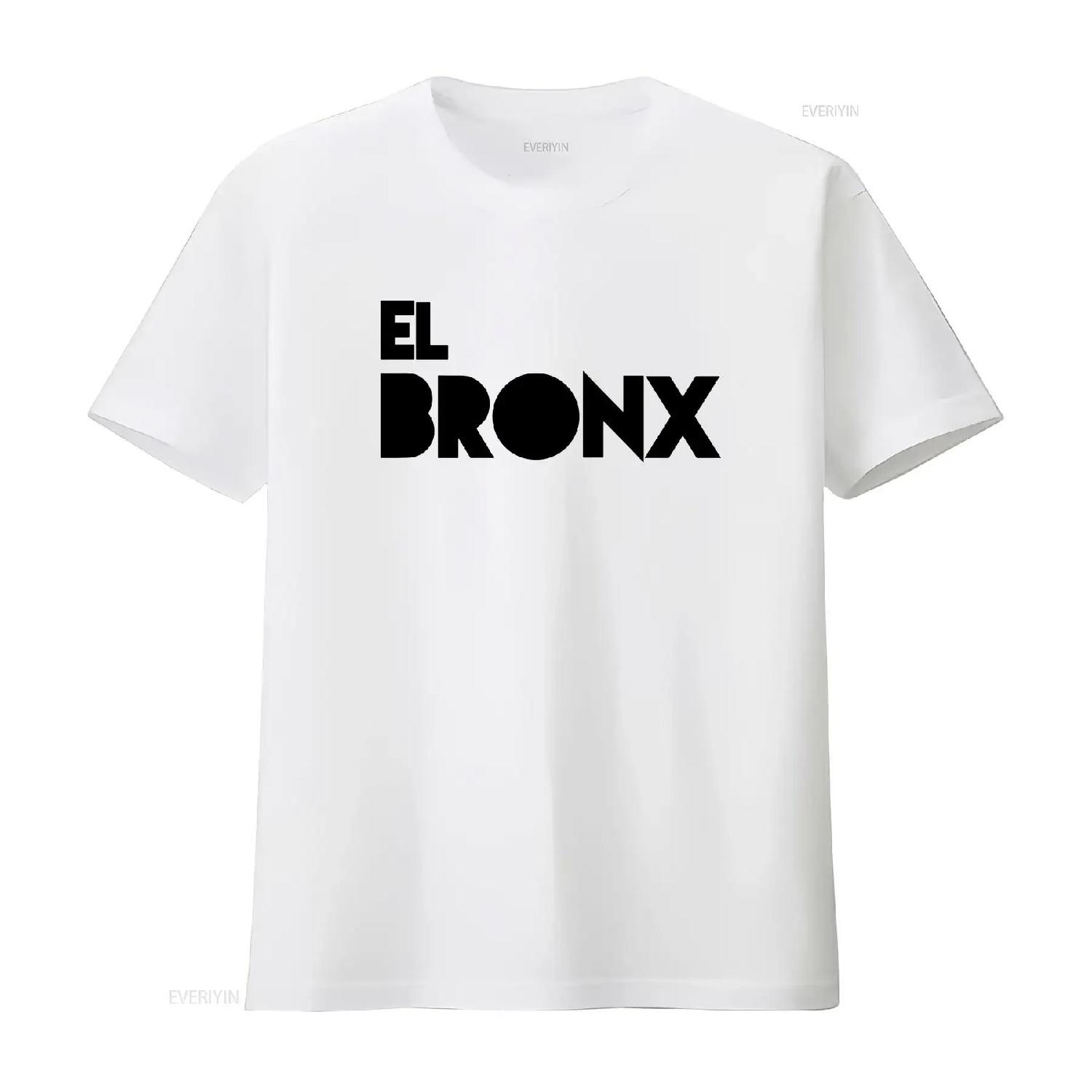 

El Bronx T Shirt Available in a variety of colors vintage Washed Versatile Stylish Breathable Comfortable graphic streetwear XXXXXL білий
