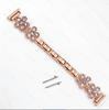 Flower Rhinestone Watch Strap for Apple Watch S1-11, Ultra 3-1, Samsung, Huawei 20/22mm