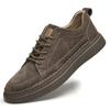 Men's Casual Shoes Leather Breathable Men Designer Sneakers Skateboard Fashion Wild Korean Version Fashion Sneakers
