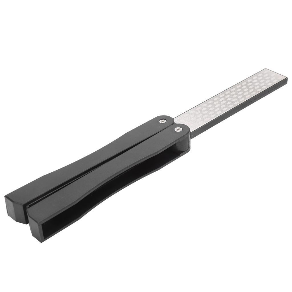 Outdoor Folding Pocket Whetstone Double Sided Knife Sharpening Stone 600 Grit 400 Grit