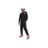 Jordan Logo Embroidered Fleece Pullover Sweatshirt Men Tops Black FB3910-010